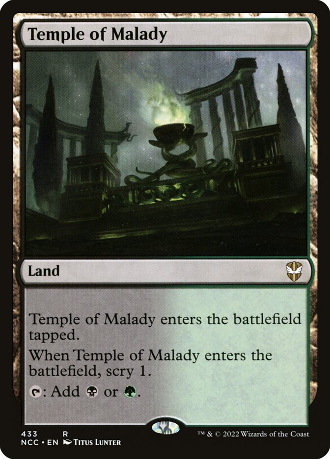 Temple of Malady ncc 433
