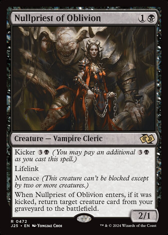 Nullpriest of Oblivion j25 472