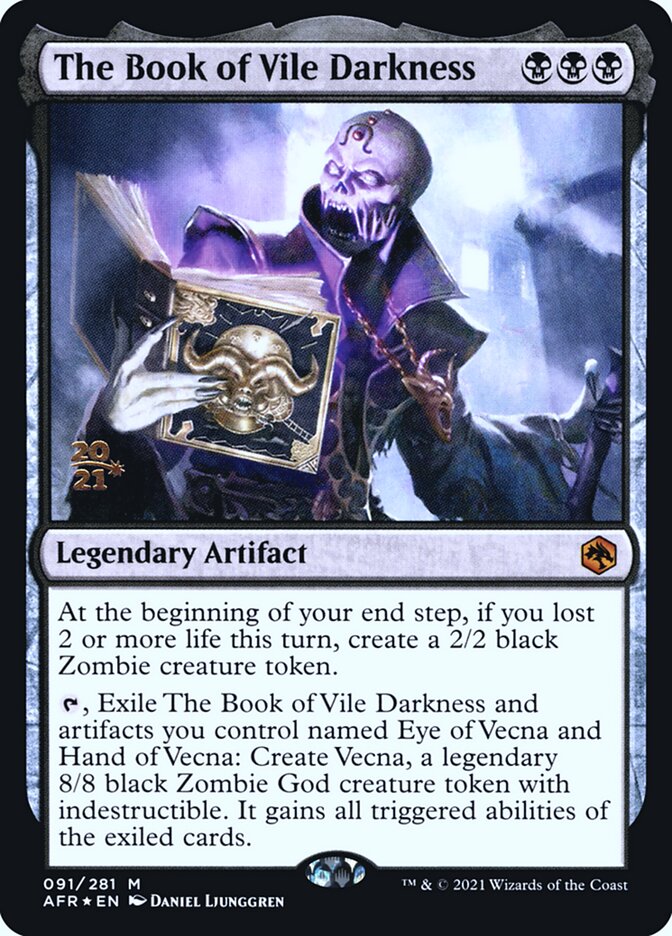 The Book of Vile Darkness pafr 91s