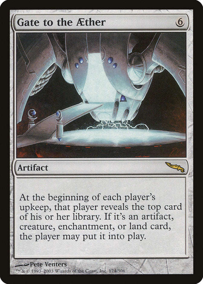 Gate to the Aether Moon MTG Gate to the Aether Moon MTG