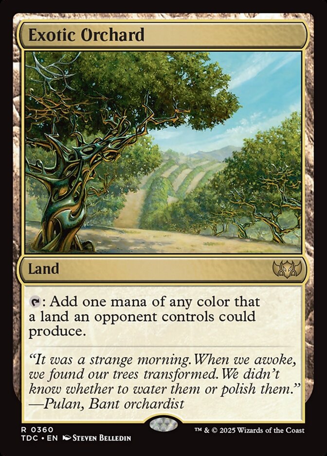 Exotic Orchard tdc 360