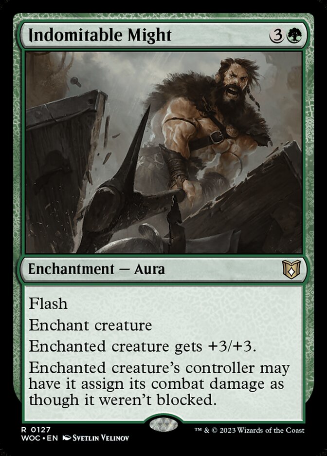 Indomitable Might woc 127