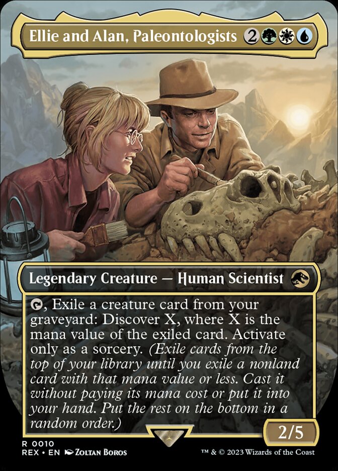 Ellie and Alan, Paleontologists rex 10