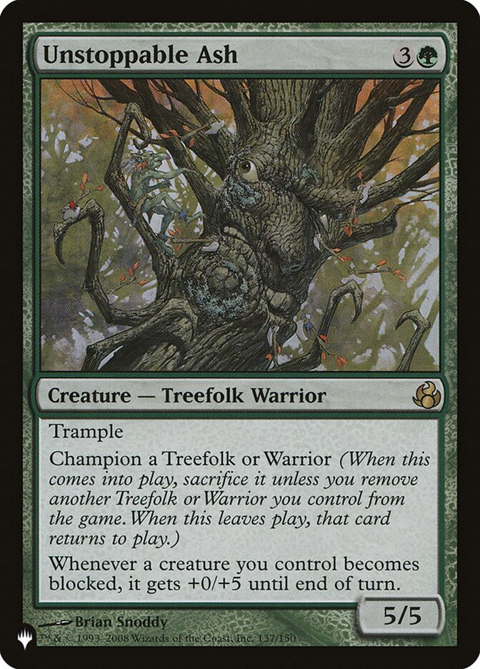 Unstoppable Ash plst MOR-137