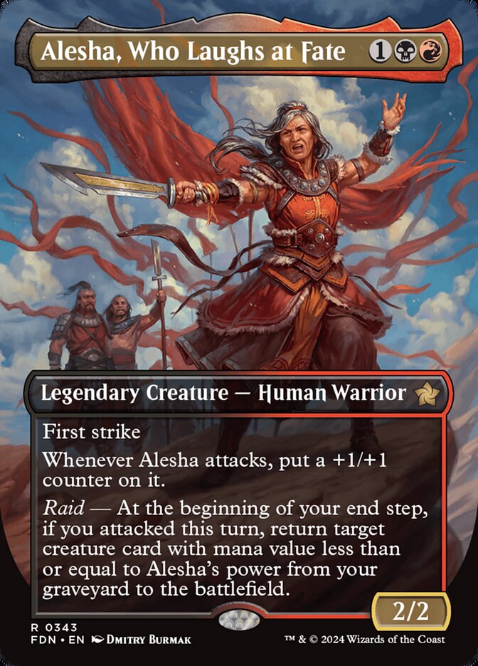 Alesha, Who Laughs at Fate fdn 343