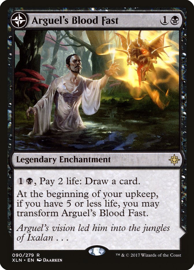 Arguel's Blood Fast // Temple of Aclazotz xln 90
