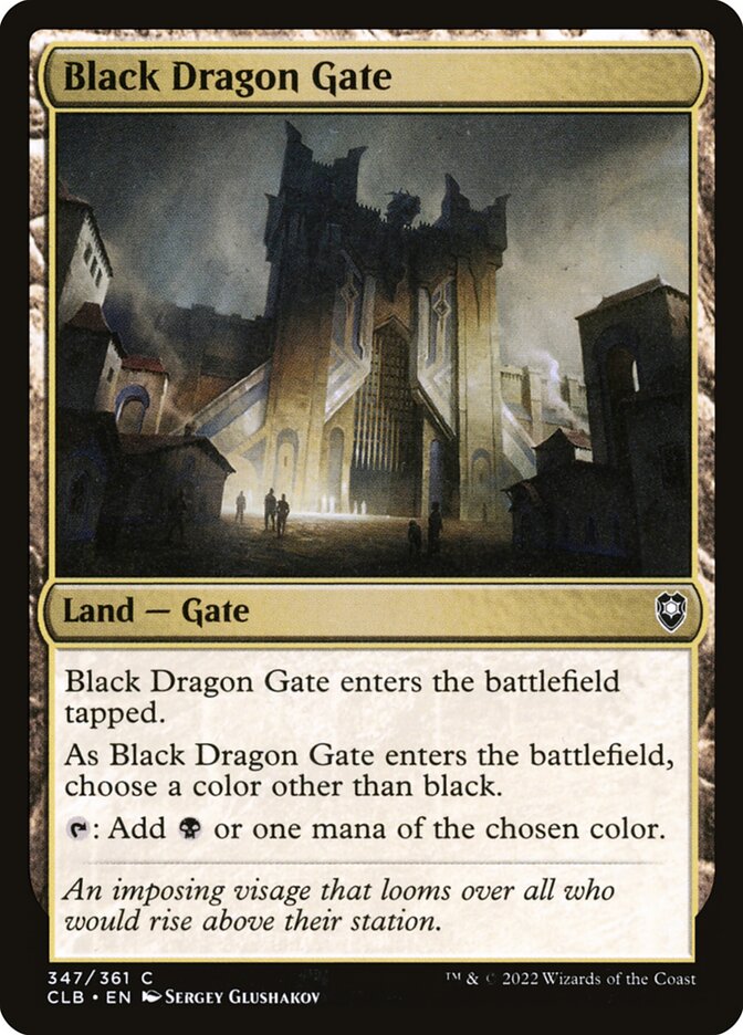 Black Dragon Gate clb 347