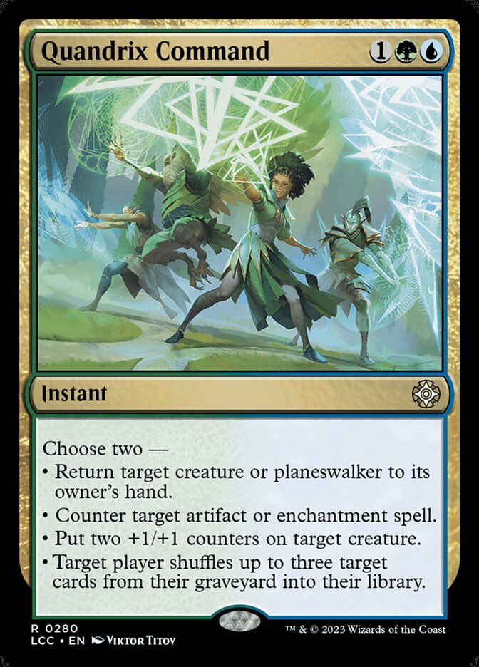 Quandrix Command lcc 280
