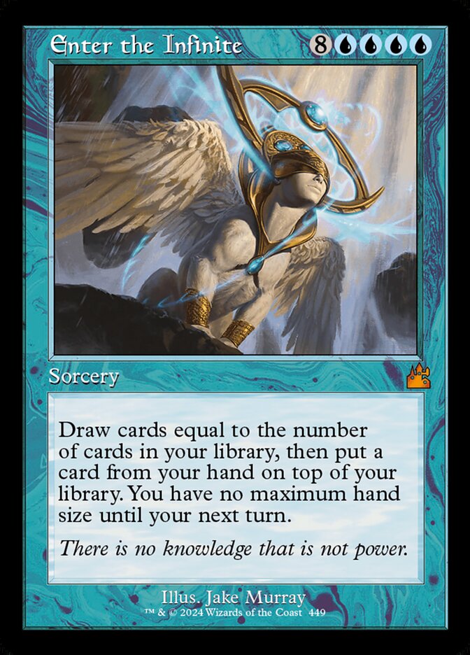 Enter the Infinite rvr 449