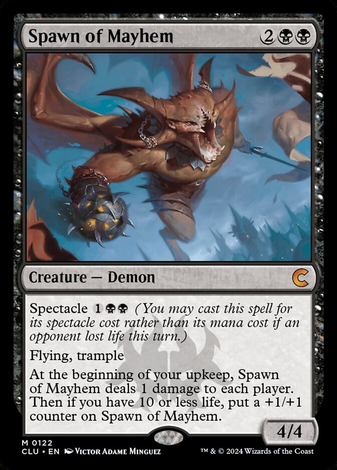 Spawn of Mayhem clu 122
