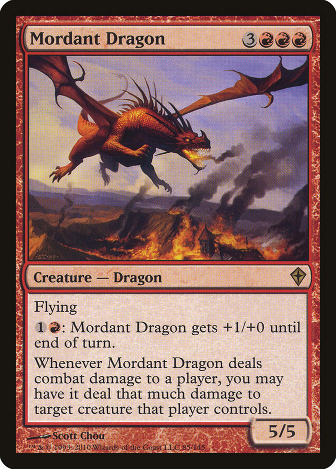 Mordant Dragon wwk 85