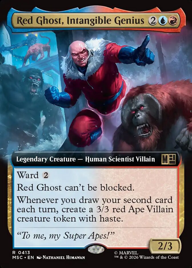 Red Ghost, Intangible Genius msc 413