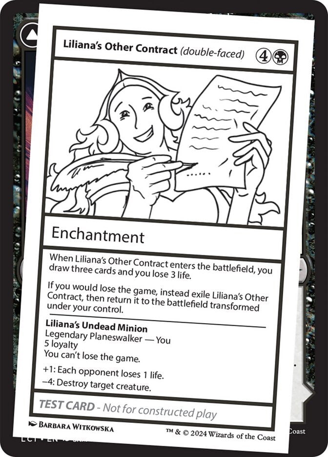 Liliana's Other Contract // Liliana's Undead Minion mb2 548