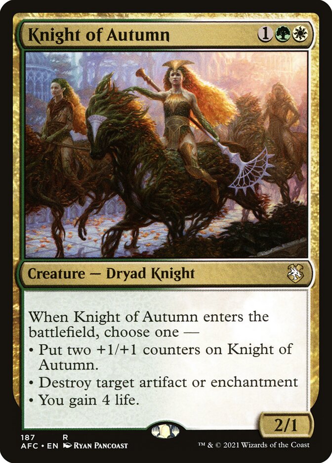 Knight of Autumn afc 187