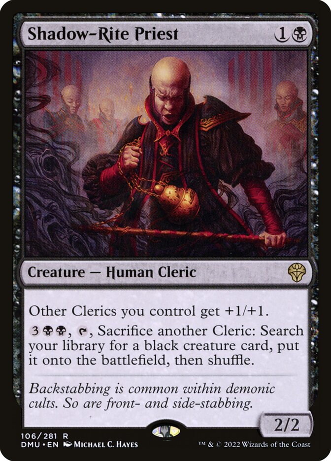 Shadow-Rite Priest dmu 106