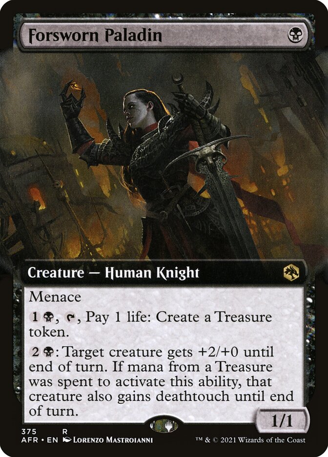 Forsworn Paladin afr 375