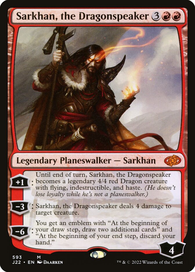 Sarkhan, the Dragonspeaker j22 593