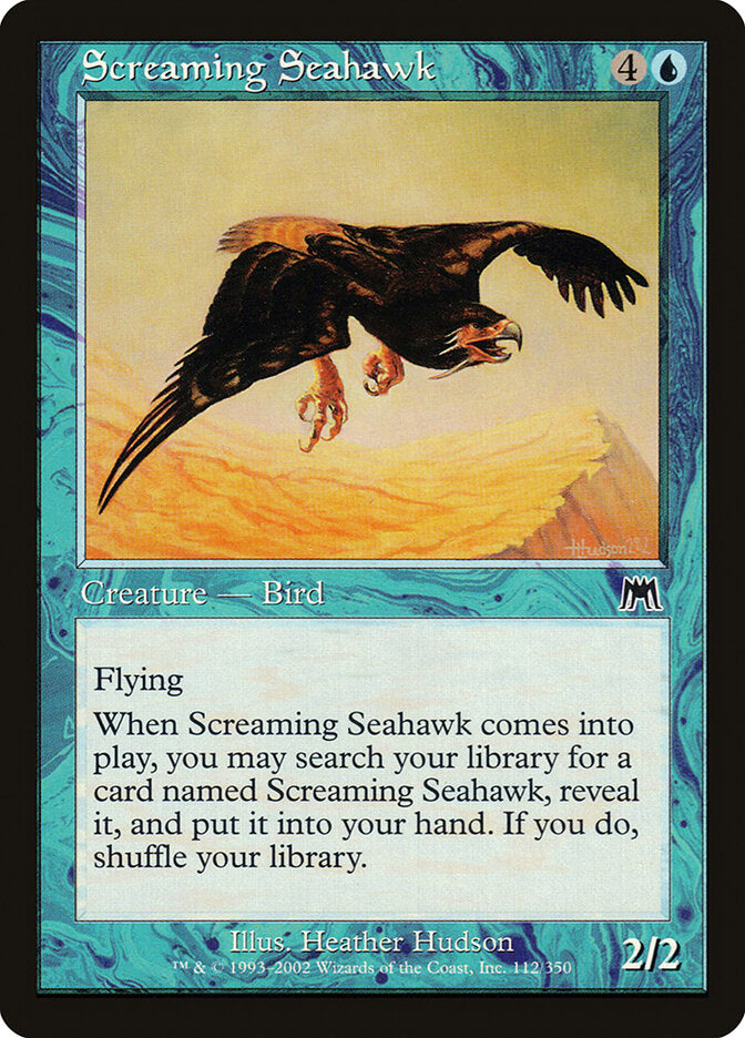 Screaming Seahawk ons 112