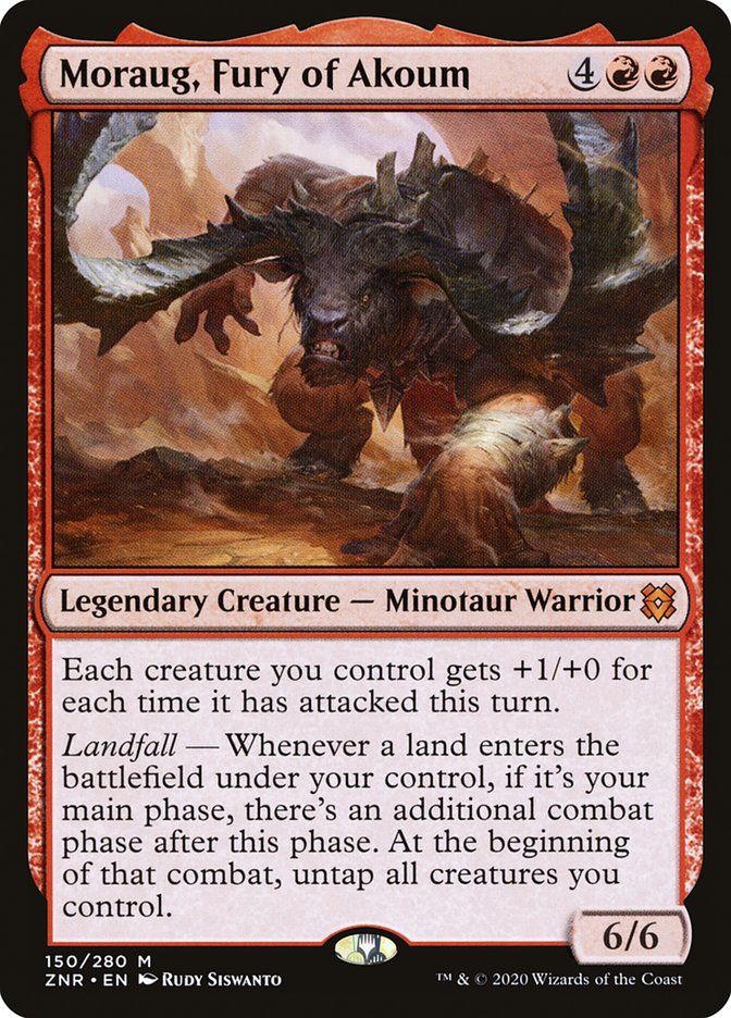 Moraug, Fury of Akoum znr 150
