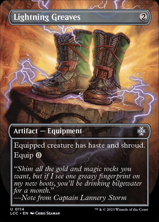 Lightning Greaves lcc 114