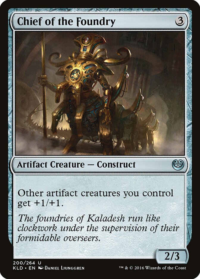 Chief of the Foundry kld 200