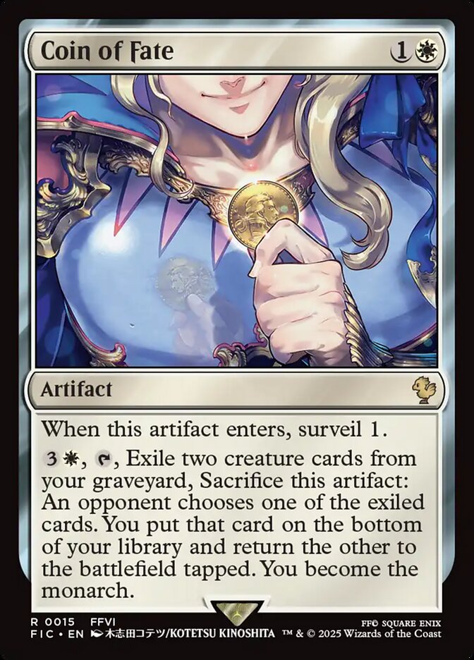 Coin of Fate - MTG Single Card