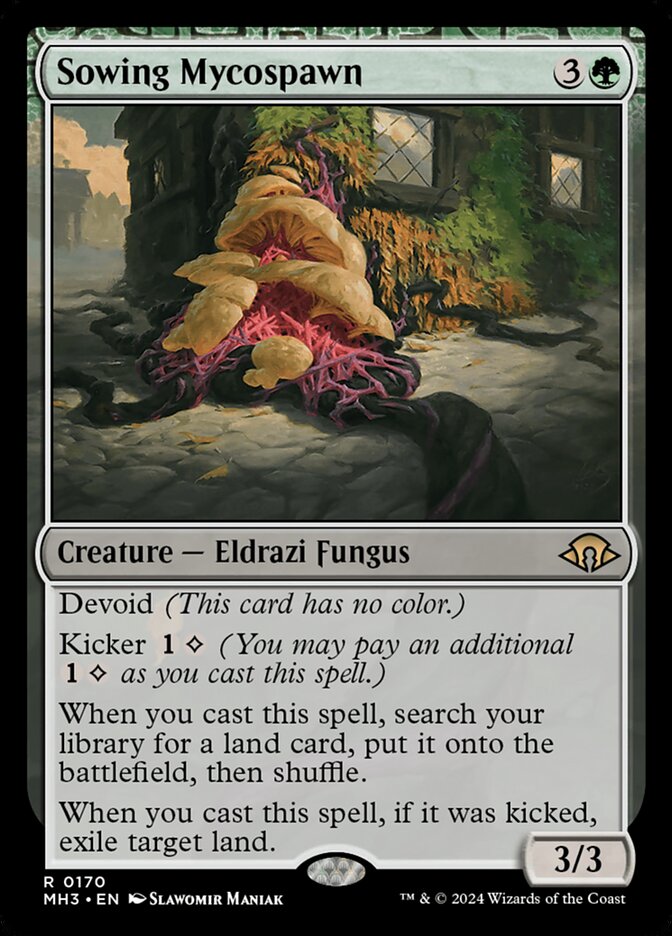 Sowing Mycospawn mh3 170