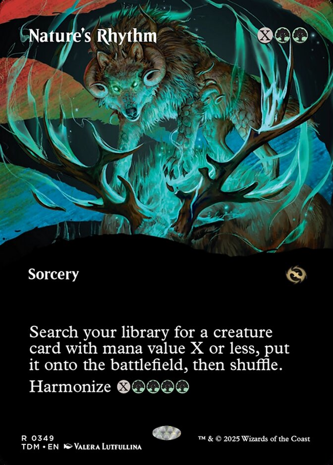 Nature's Rhythm Moon MTG Nature's Rhythm Moon MTG