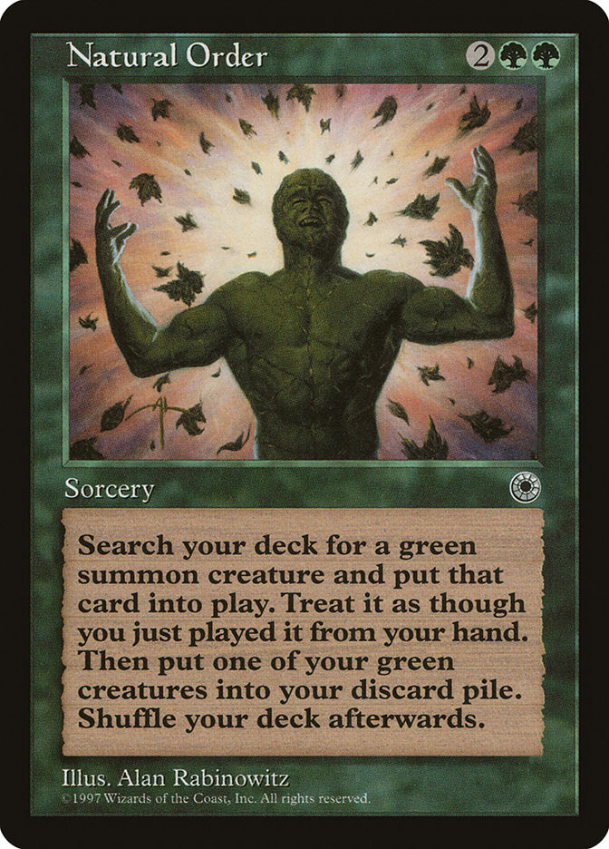 Natural Order - MTG Single Card | Moon MTG Natural Order - MTG Single Card | Moon MTG