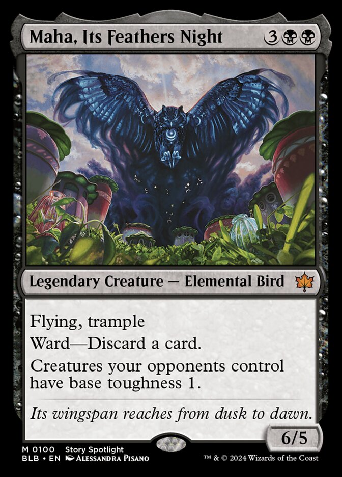 Maha, Its Feathers Night blb 100