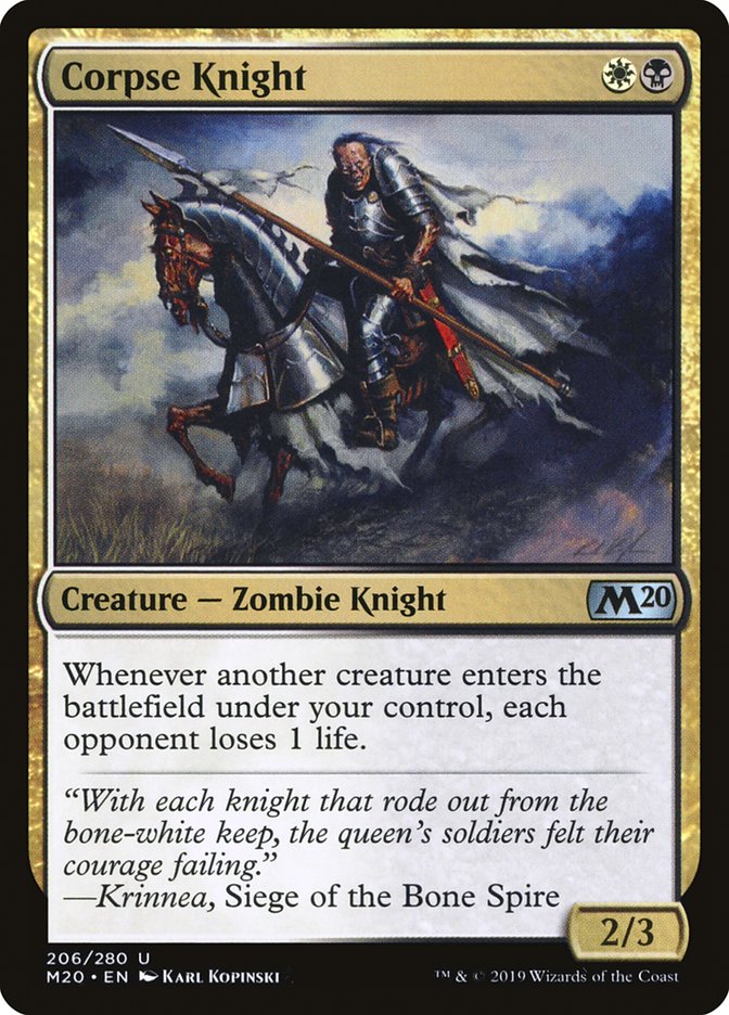Corpse Knight m20 206†