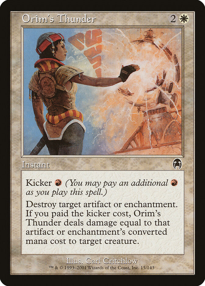 Orim's Thunder apc 15
