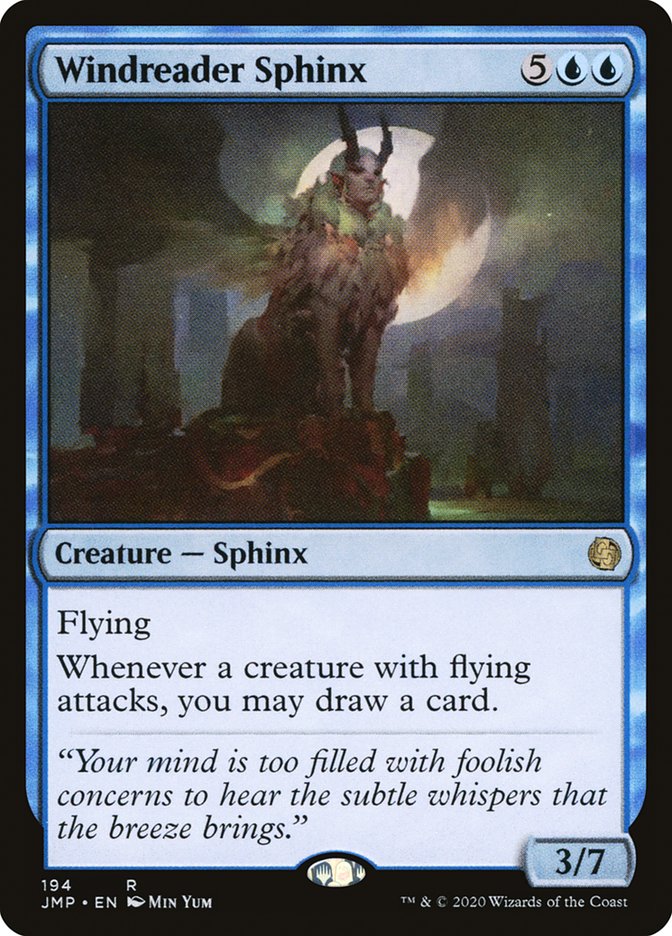 Windreader Sphinx - MTG Single Card | Moon MTG Windreader Sphinx - MTG Single Card | Moon MTG