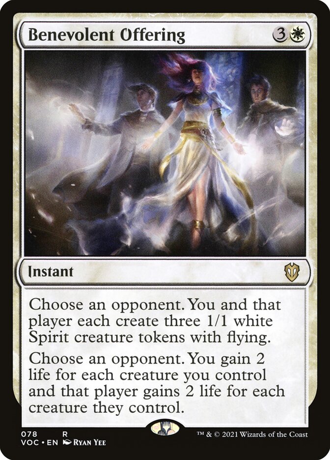 Benevolent Offering voc 78