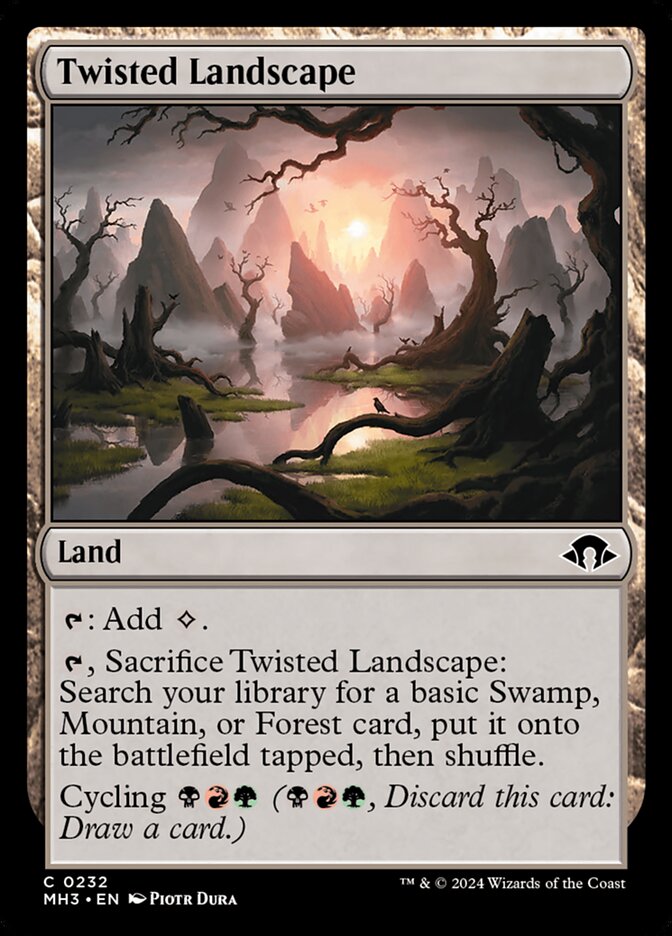 Twisted Landscape mh3 232