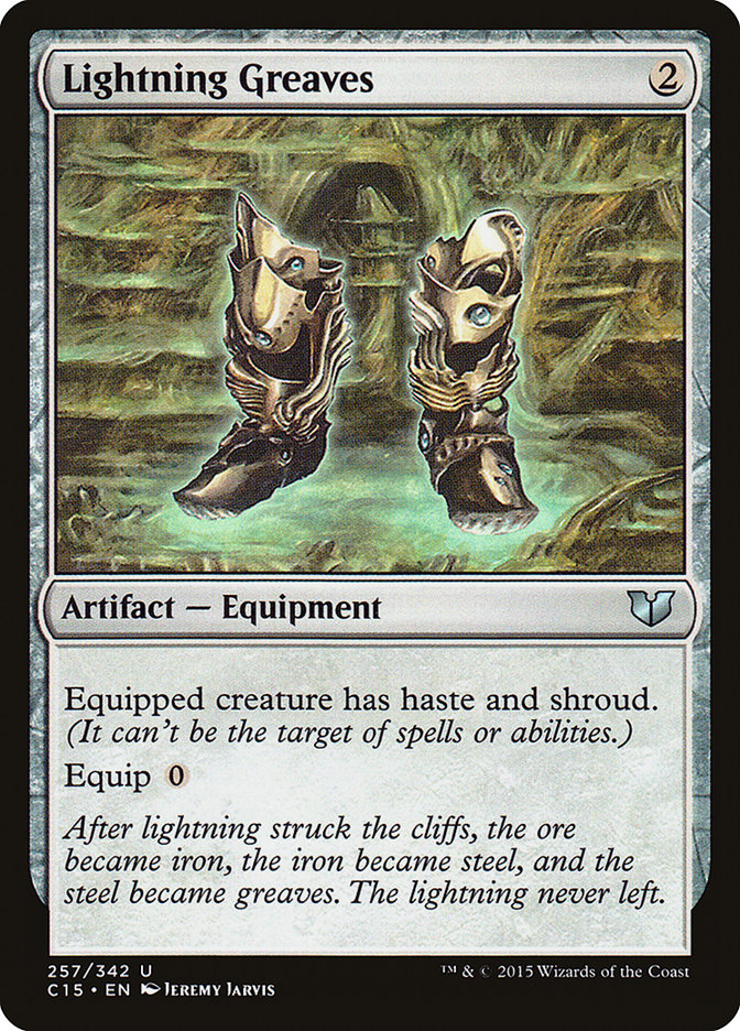 Lightning Greaves c15 257
