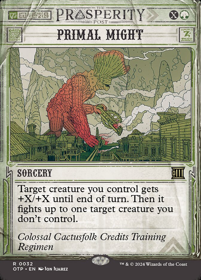 Primal Might otp 32