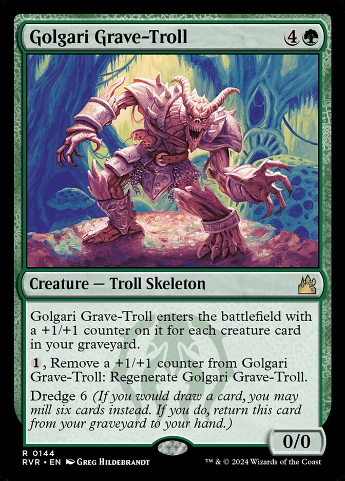 Golgari Grave-Troll rvr 144
