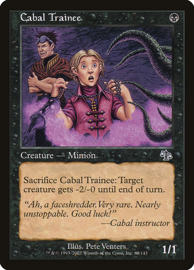 Cabal Trainee jud 63