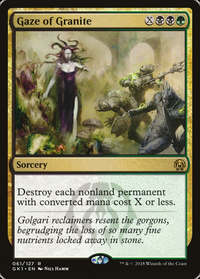 Gaze of Granite gk1 61