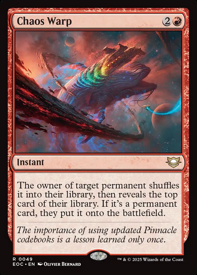 Chaos Warp eoc 49