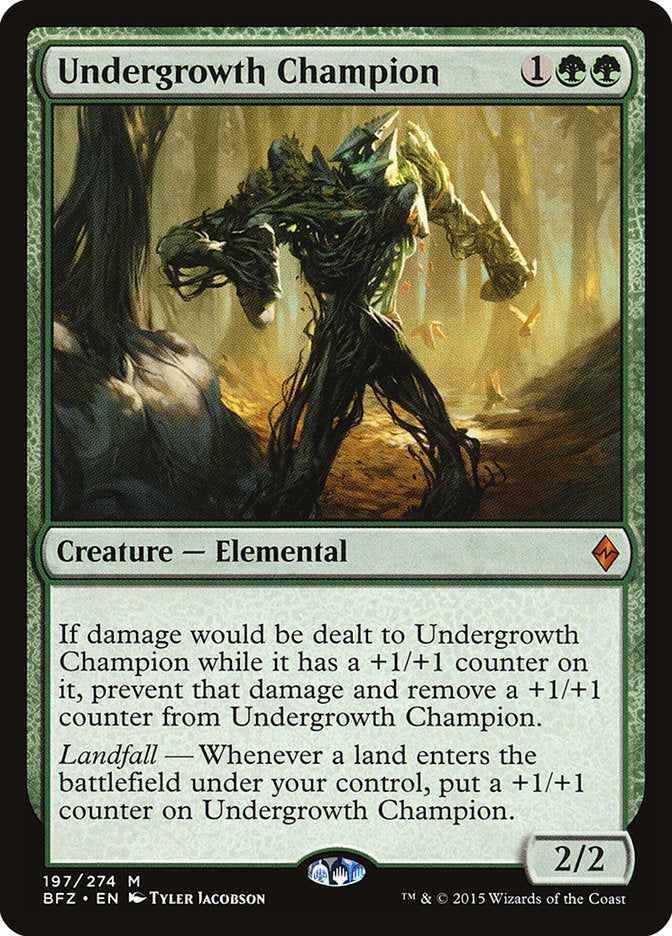Undergrowth Champion bfz 197