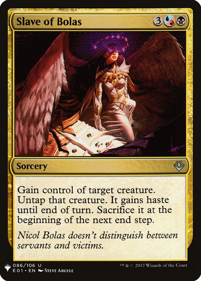 Slave of Bolas plst E01-86