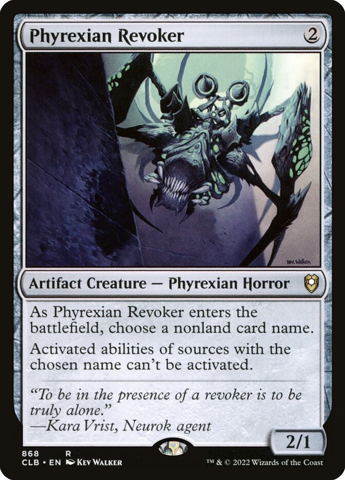 Phyrexian Revoker clb 868