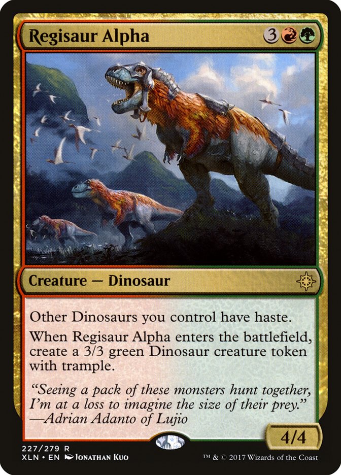 Regisaur Alpha xln 227