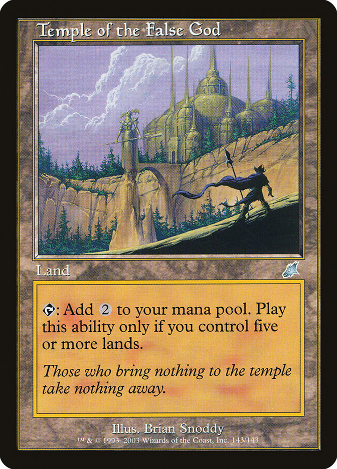 Temple of the False God scg 143
