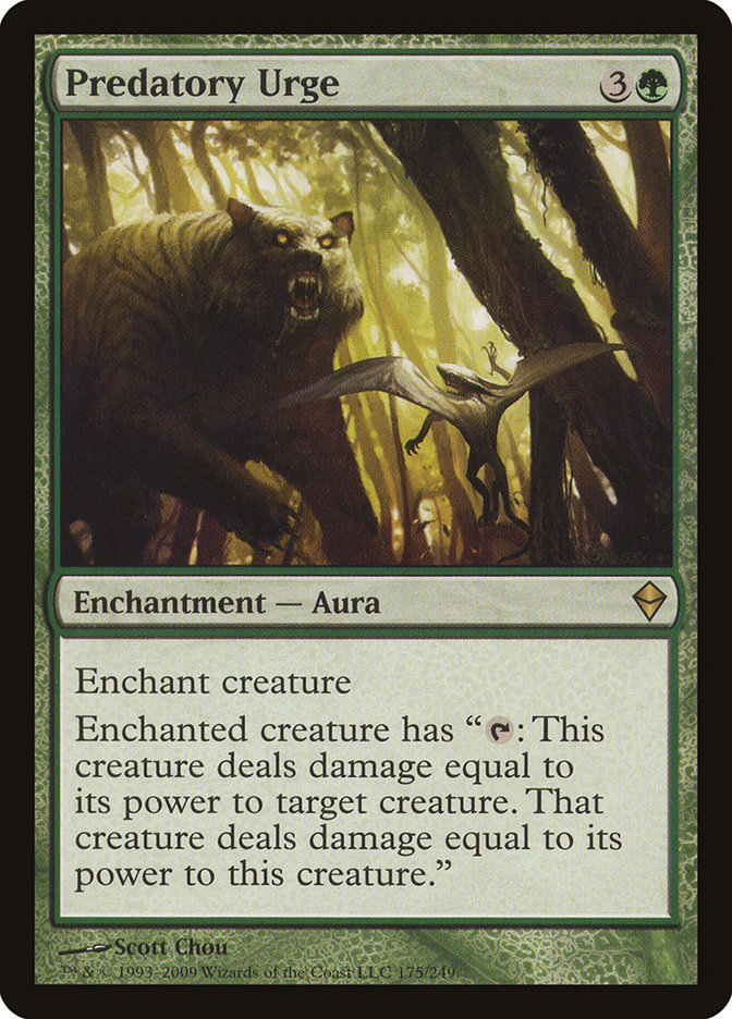Predatory Urge zen 175