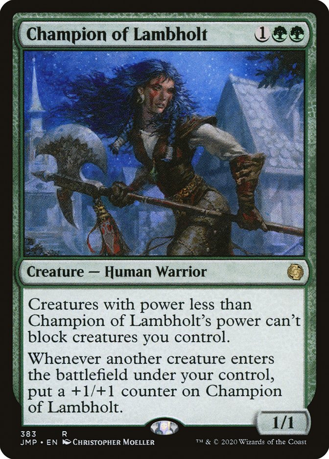 Champion of Lambholt jmp 383