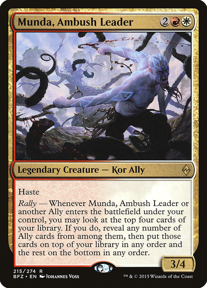 Munda, Ambush Leader bfz 215