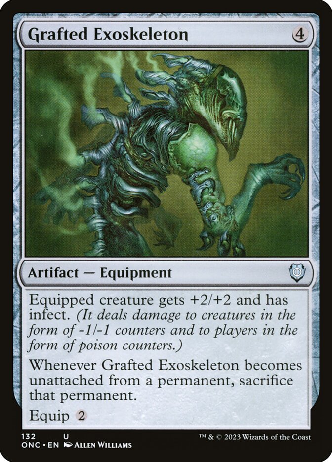 Grafted Exoskeleton onc 132